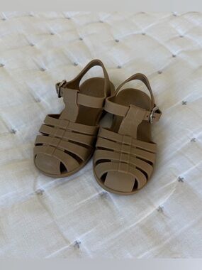 Liewood Toddler Bre Sandals - Size 7 - Brown / Tan